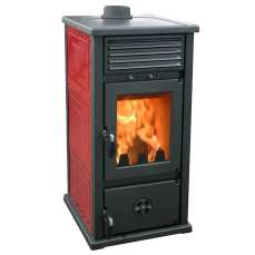 Купить Печь THERMO VESTA PLUS красная (с теплообменником) в Бресте в Бресте