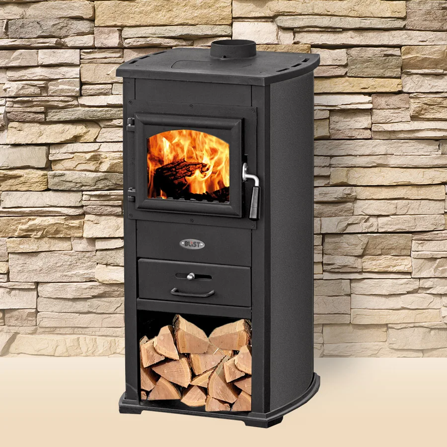 Печь-камин Blist Zar серая в Бресте