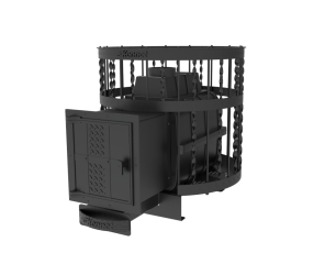 Чугунная банная печь Kennet Бастион 22 сетка витая в Бресте