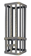 Сетка на трубу для Ураган под ШИБЕР (250х250х650) Гроза 24 купить в Бресте
