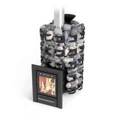 Печь для бани Семирамида Inox Люмина антрацит купить в Бресте