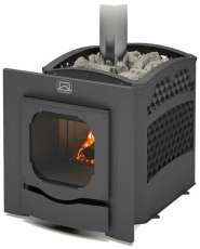 Печь для бани Теплодар БЫЛИНА-СЕТКА-12Ч Панорама (1.2) (без двери БЫЛИНА 16 обрамления) в Бресте