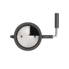 Шибер чугунный поворотный L-500 мм диамтер 115-120 мм в Бресте