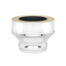 Переход на сэндвич нерж. (AISI 304 0,8мм/0,5мм) д.150х220 (ММ) купить в Бресте