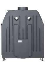 Каминная топка Экокамин Альфа 1000 B подовая черный шамот в Бресте