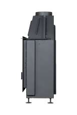 Каминная топка Экокамин Альфа 1000 B подовая черный шамот в Бресте