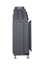 Каминная топка Экокамин Альфа 1000 B подовая черный шамот в Бресте