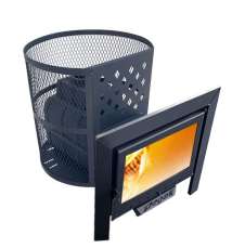 Печь Пегас Легион 16 чугун панорамная дверь Амазонка бай фото в Бресте