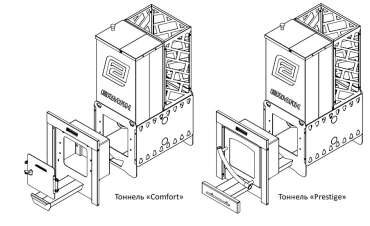 Печь банно-отопительная Ермак Cube 16 в Бресте