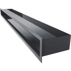 Решетка люфт 90х1000 (графит) Амазонка бай фото в Бресте