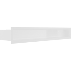 Решетка люфт 90х600 (белая) в Бресте