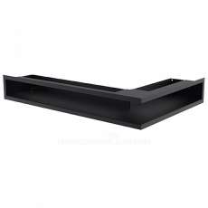 Решетка люфт угловая левая 547х766х90 (графит) Амазонка бай фото в Бресте