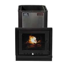 Печь для бани КРОНОС Олимп Премиум 24 ВСЧ Панорама в Бресте