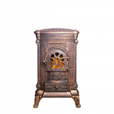 Чугунная ПЕЧЬ-КАМИН Везувий А-07 Медь в Бресте