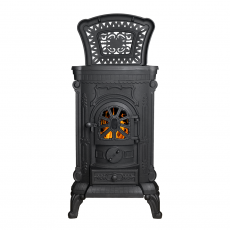Чугунная ПЕЧЬ-КАМИН Везувий А-07 Антрацит в Бресте