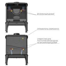 Печь-камин EVEREST F11 в Бресте