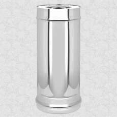 Сэндвич-труба L-0,5м AISI 430 1,0мм/0,5мм KERALUX купить в Бресте