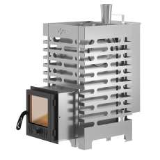 Печь для бани Везувий ASTON 16 INOX стекло АКВА в Бресте