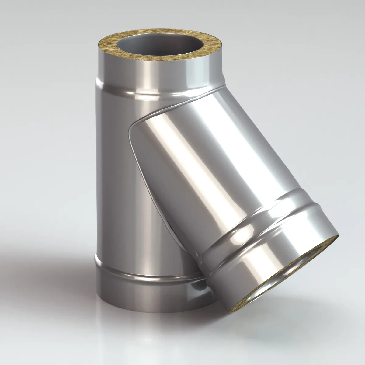 Сэндвич-тройник 45 304/430 1,0, изол. 50 мм в Бресте