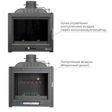Каминная топка EVEREST U10 в Бресте
