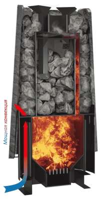 Печь банная Grill'D Cometa Vega 180 Short Pro в Бресте