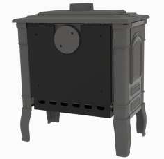 Печь-камин FireWay Gunter N чёрный в Бресте