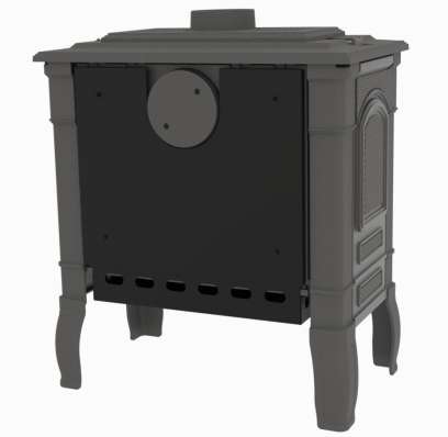 Печь-камин FireWay Gunter N чёрный в Бресте