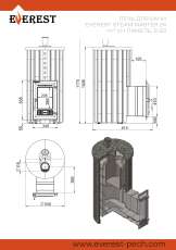 Печь для бани Эверест Steam Master 24 ЧУГУН Ламель Талькохлорит в Бресте