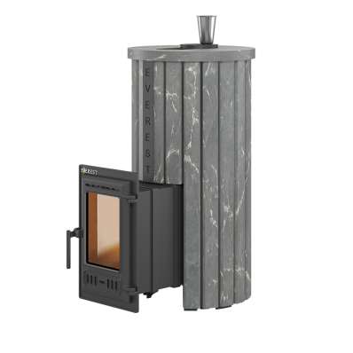 Печь для бани Эверест Steam Master 24 ЧУГУН Ламель Талькохлорит в Бресте