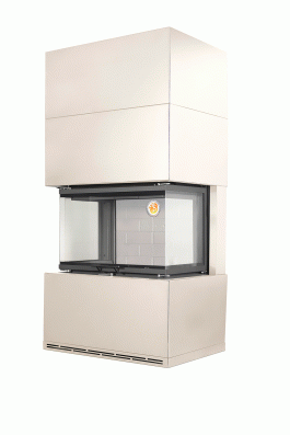 Камин Родос 800 СЛОНОВАЯ КОСТЬ шамот белый в Бресте