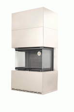 Камин Родос 800 СЛОНОВАЯ КОСТЬ шамот черный в Бресте