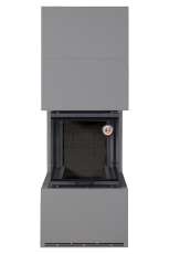 Камин Родос 900 ГРАФИТ, шамот черный в Бресте