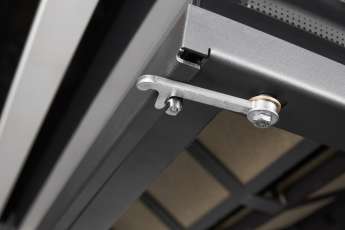 Камин Родос 900 ЧЕРНЫЙ, шамот белый в Бресте