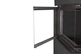 Камин Родос 900 ЧЕРНЫЙ, шамот черный в Бресте