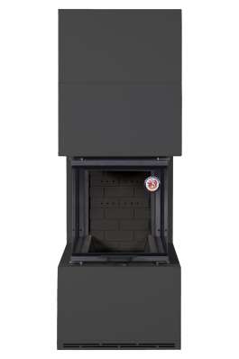 Камин Родос 900 ЧЕРНЫЙ, шамот черный в Бресте