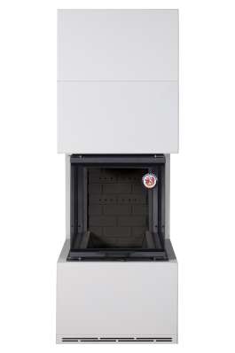 Камин Родос 900 СЛОНОВАЯ КОСТЬ, шамот черный в Бресте