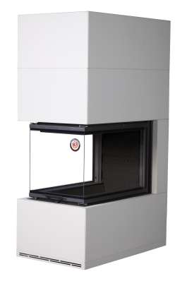 Камин Родос 900 СЛОНОВАЯ КОСТЬ, шамот черный в Бресте