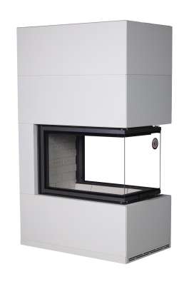 Камин Родос 900 СЛОНОВАЯ КОСТЬ, шамот белый в Бресте