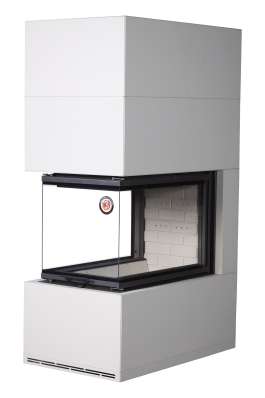 Камин Родос 900 СЛОНОВАЯ КОСТЬ, шамот белый в Бресте