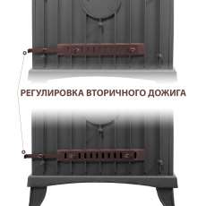 Печь-камин Везувий KZ-14РS Антрацит в Бресте