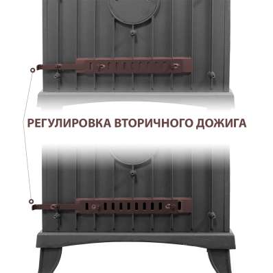 Печь-камин Везувий KZ-14Р Антрацит в Бресте