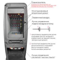 Печь-камин EVEREST S12M в Бресте