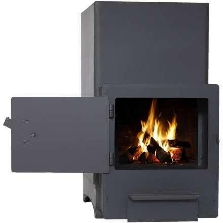 Печь банная Копеечка с выносной топкой стальная фото в Бресте