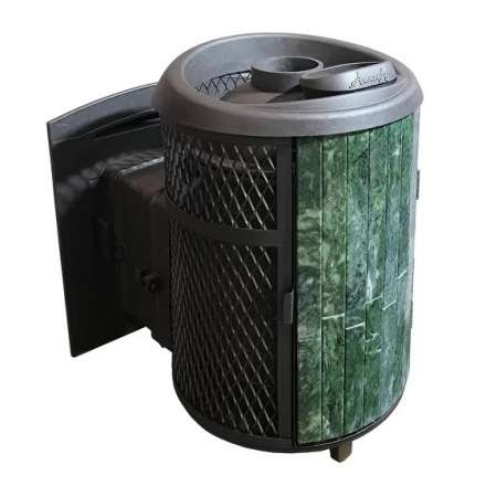 Банная печь ProMetall Атмосфера комбинированная сетка-ламель «Змеевик» Амазонка бай фото в Бресте