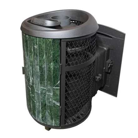 Банная печь ProMetall Атмосфера комбинированная сетка-ламель «Змеевик» в Бресте
