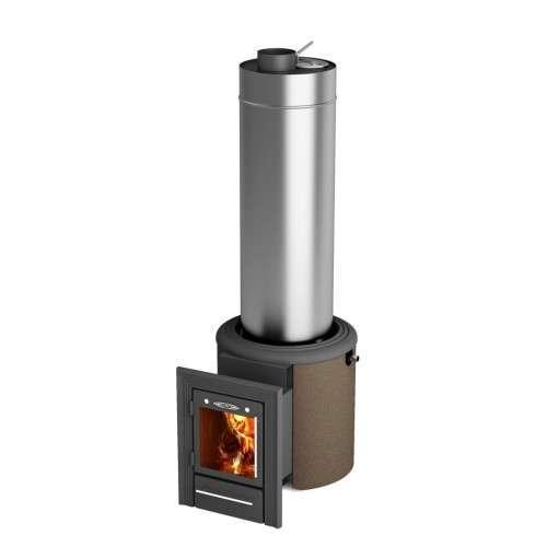 Печь для бани Термофор Скоропарка III INOX Люмина Б чёрная бронза Амазонка бай фото в Бресте