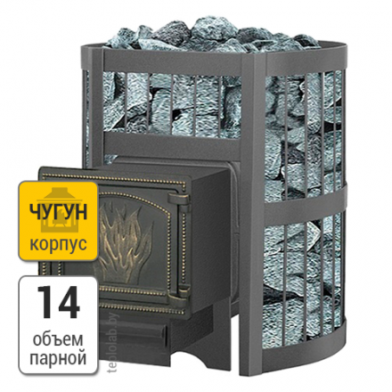 Печь для бани Везувий Легенда Стандарт 12 (ДТ-3) в Бресте