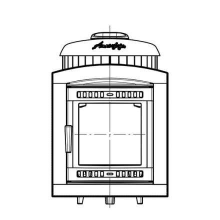 Банная печь ProMetall Атмосфера ламели Жадеит в Бресте