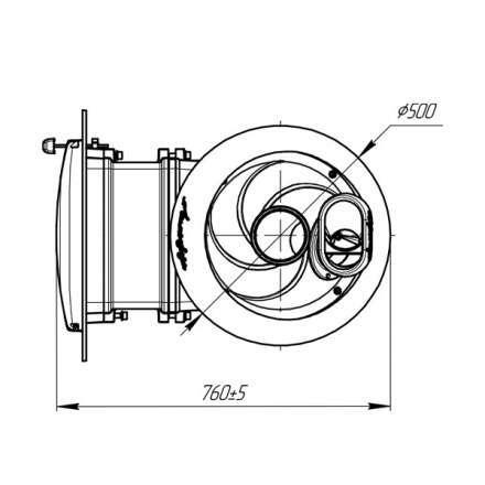 Банная печь ProMetall Атмосфера ламели Жадеит в Бресте