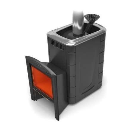 Печь для бани Термофор Гейзер 2014 Inox Витра ЗК антрацит купить в Бресте